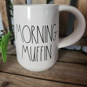 Rae Dunn "MORNING MUFFIN"  Slim Mug